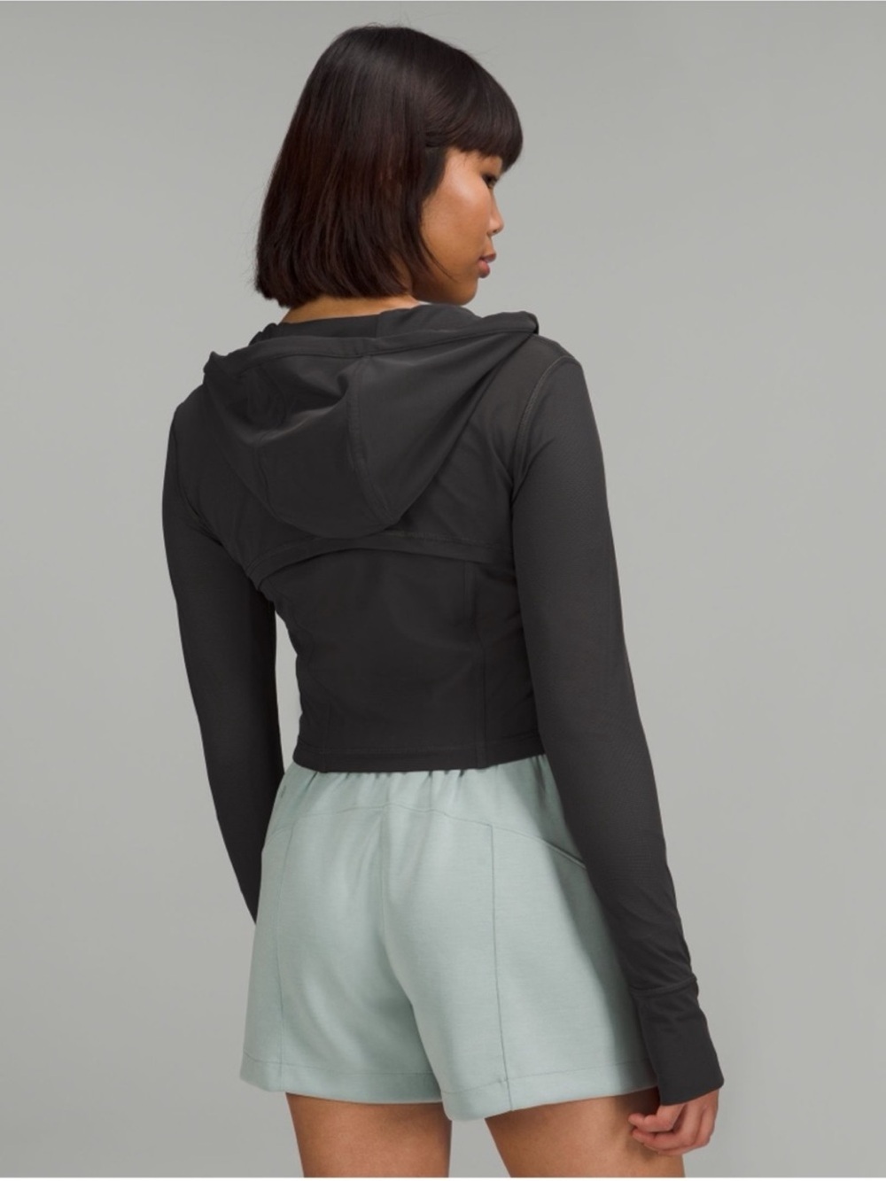 Lululemon All Mesh Define Cropped Jacket